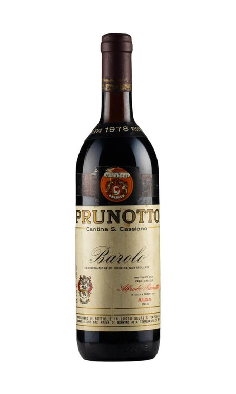 1978 | Prunotto | Barolo Riserva at CaskCartel.com