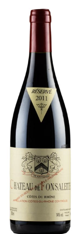 2011 | Château Rayas | Chateau de Fonsalette Cotes du Rhone Reserve at CaskCartel.com