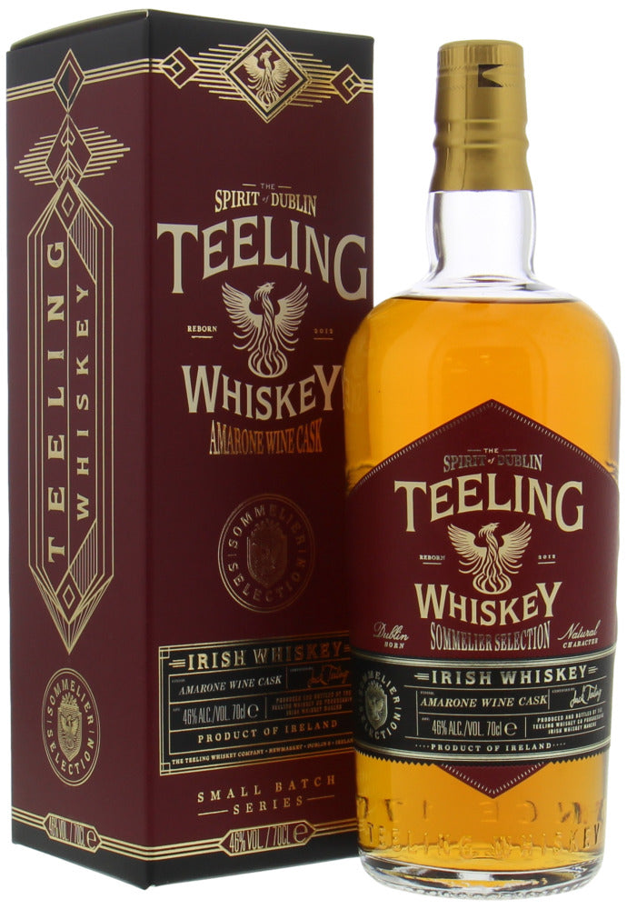 Teeling Amarone Wine Cask Finish Sommelier Selection Irish Whiskey | 700ML at CaskCartel.com