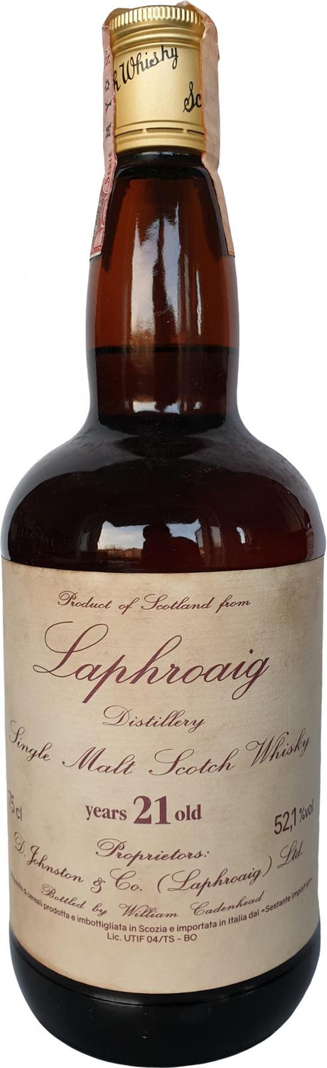 Laphroaig 21 Year Old Cadenhead for Sestante Scotch Whisky at CaskCartel.com