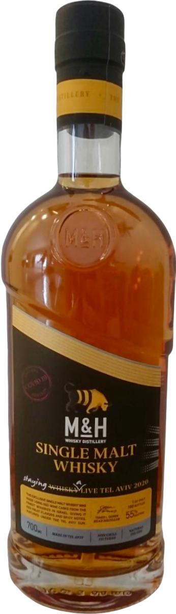 M&H Single Malt Staying a-Live Tel Aviv (2020) (2020) Release Whisky | 700ML at CaskCartel.com