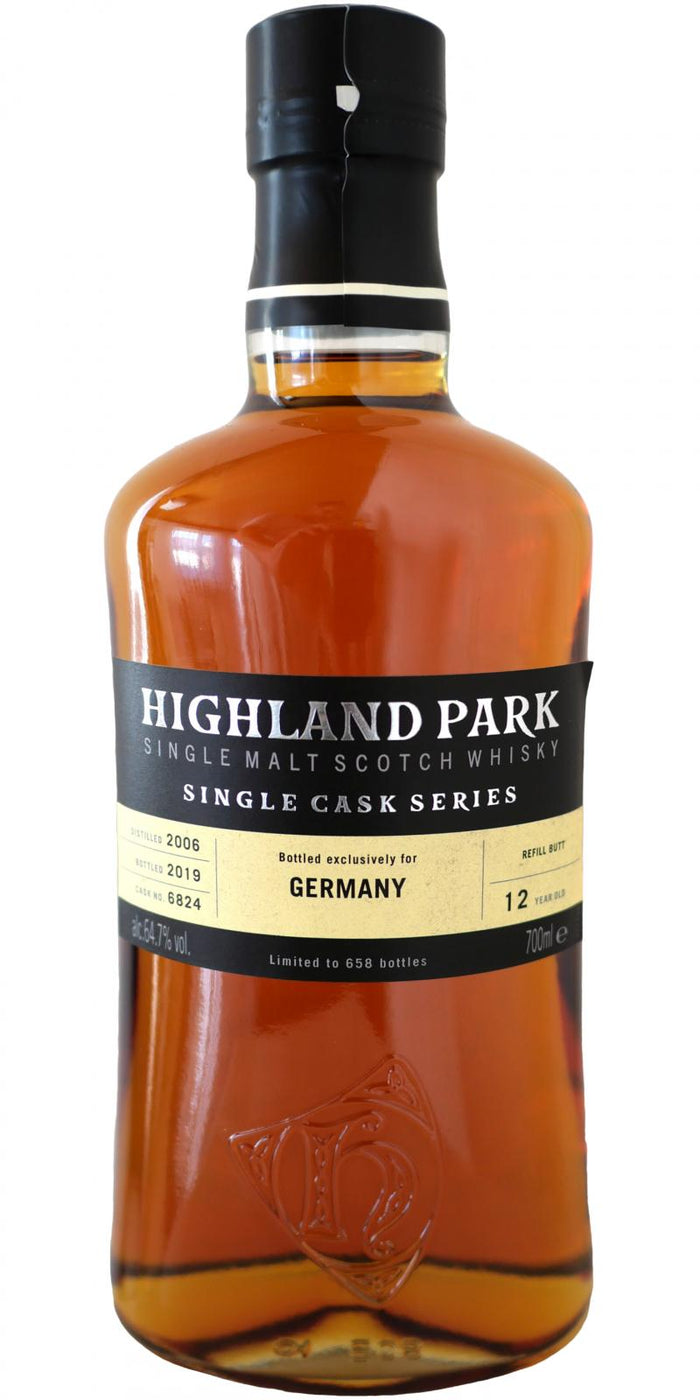 Highland Park 12 Year Old (D.2006, B.2019) Bottled for Germany Scotch Whisky | 700ML