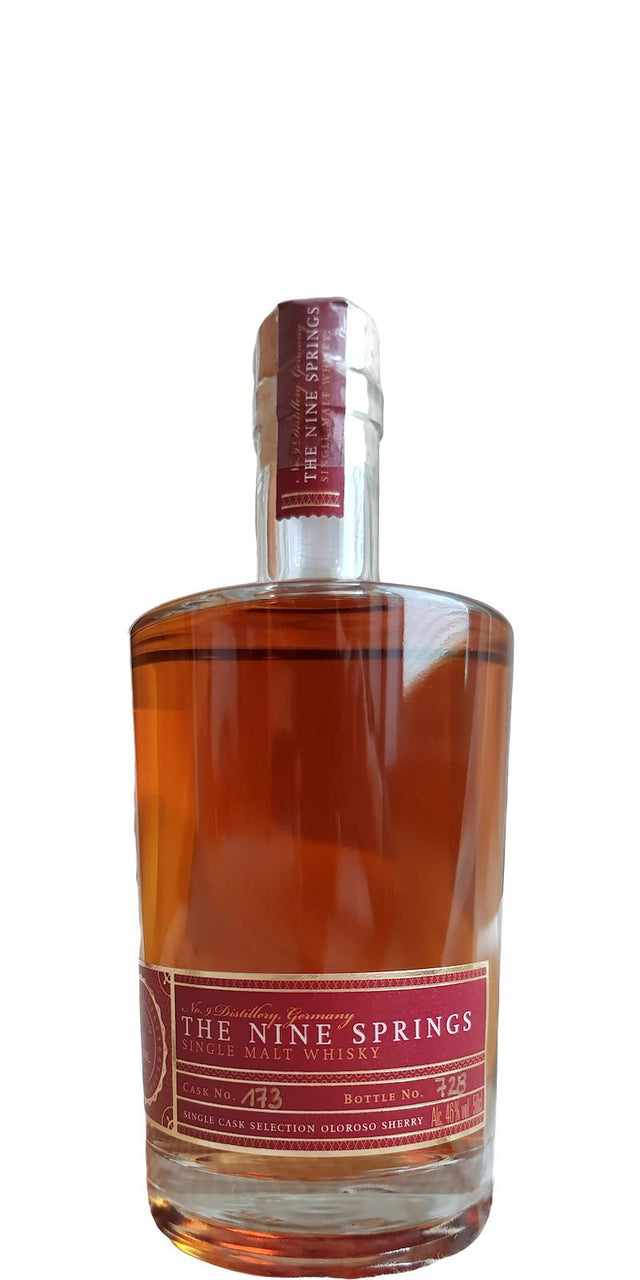 The Nine Springs Single Cask Selection Oloroso Sherry (2020) Release (Cask #173) Whisky | 500ML at CaskCartel.com