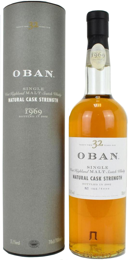Oban 32 Year Old Single Malt Natural Cask Strength | Distilled in 1969 at CaskCartel.com