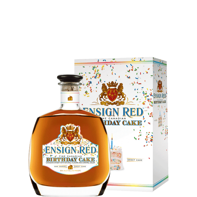 Ensign Red Birthday Cake Canadian Whisky at CaskCartel.com