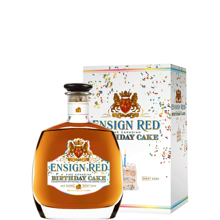 Ensign Red Birthday Cake Canadian Whisky