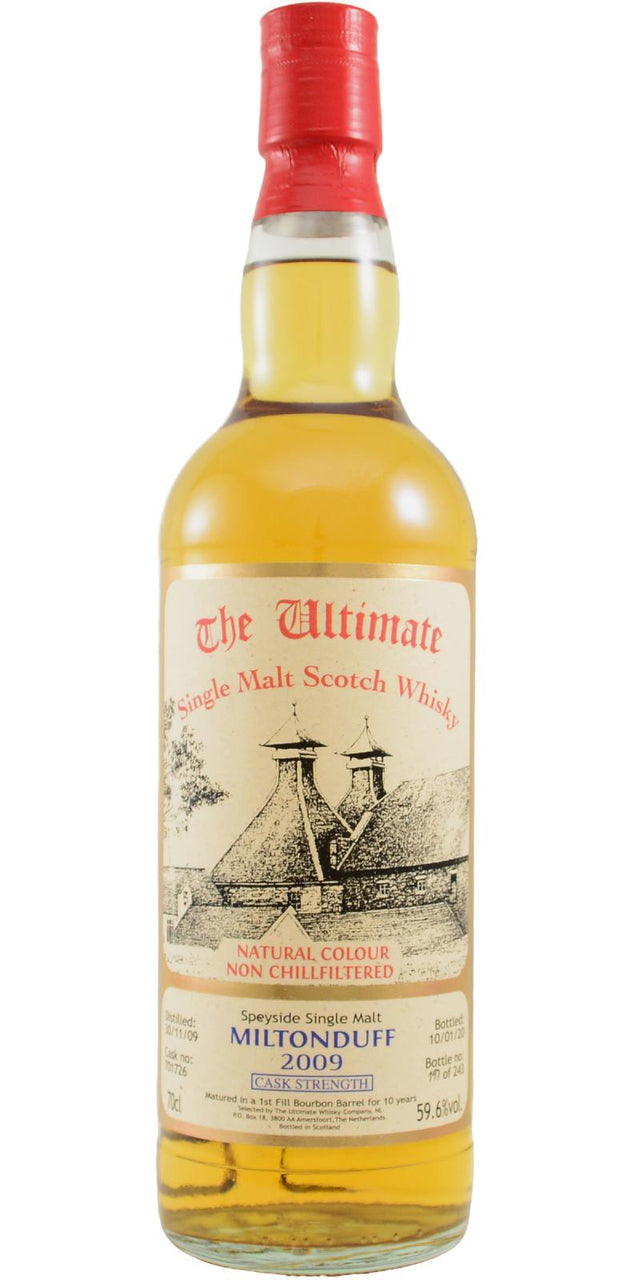 Miltonduff 2009 vW The Ultimate - Cask Strength 10 Year Old (2020) Release (Cask #701726) Scotch Whisky | 700ML at CaskCartel.com