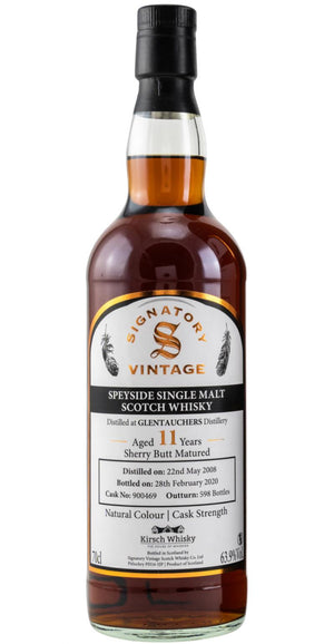 Glentauchers 2008 SV Natural Colour | Cask Strength 11 Year Old (2020) Release (Cask #900469) Scotch Whisky | 700ML at CaskCartel.com