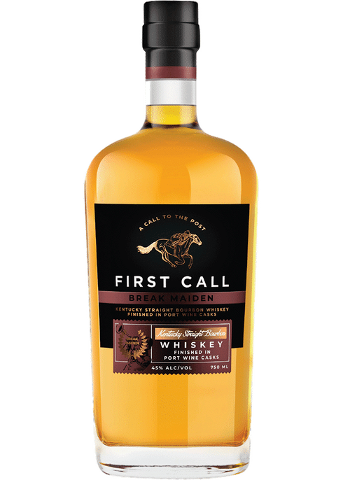 First Call Break Maiden Bourbon Port Wine Cask Whiskey