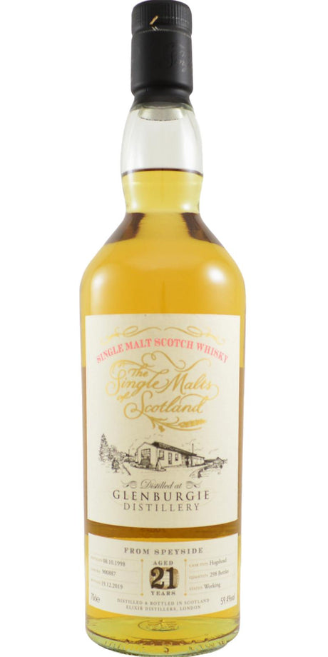 Glenburgie Single Malts Of Scotland Single Cask #900887 1998 21 Year Old Whisky | 700ML at CaskCartel.com