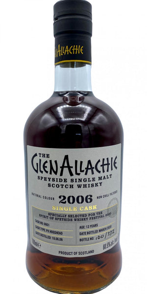 Glenallachie 2006 Spirit of Speyside Festival (2020) 13 Year Old (2020) Release (Cask #6601) Scotch Whisky | 700ML at CaskCartel.com