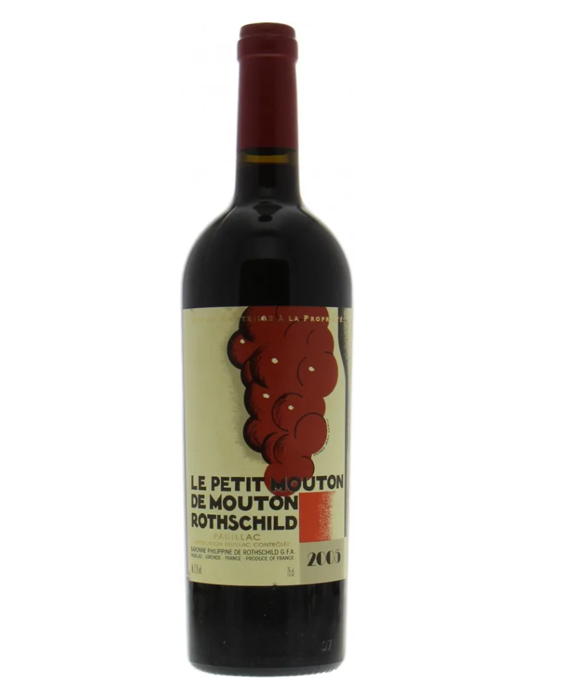 2005 | Chateau Mouton Rothschild | Le Petit Mouton de Mouton Rothschild at CaskCartel.com