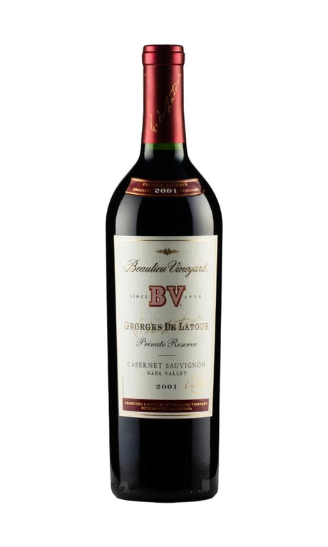 2001 | Beaulieu Vineyard | Georges de Latour Private Reserve Cabernet Sauvignon at CaskCartel.com