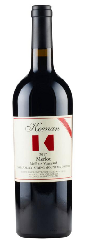 2017 | Robert Keenan Winery | Mailbox Vineyard Merlot at CaskCartel.com