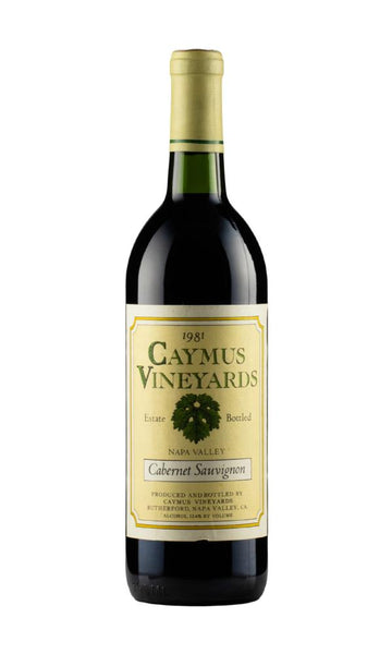 BUY] 1981 | Caymus Vineyards | Napa Valley at CaskCartel.com