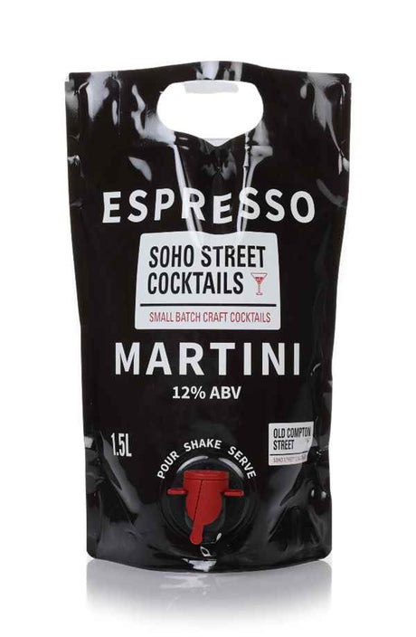 Soho Street Cocktails Espresso Martini Pouch | 1.5L at CaskCartel.com