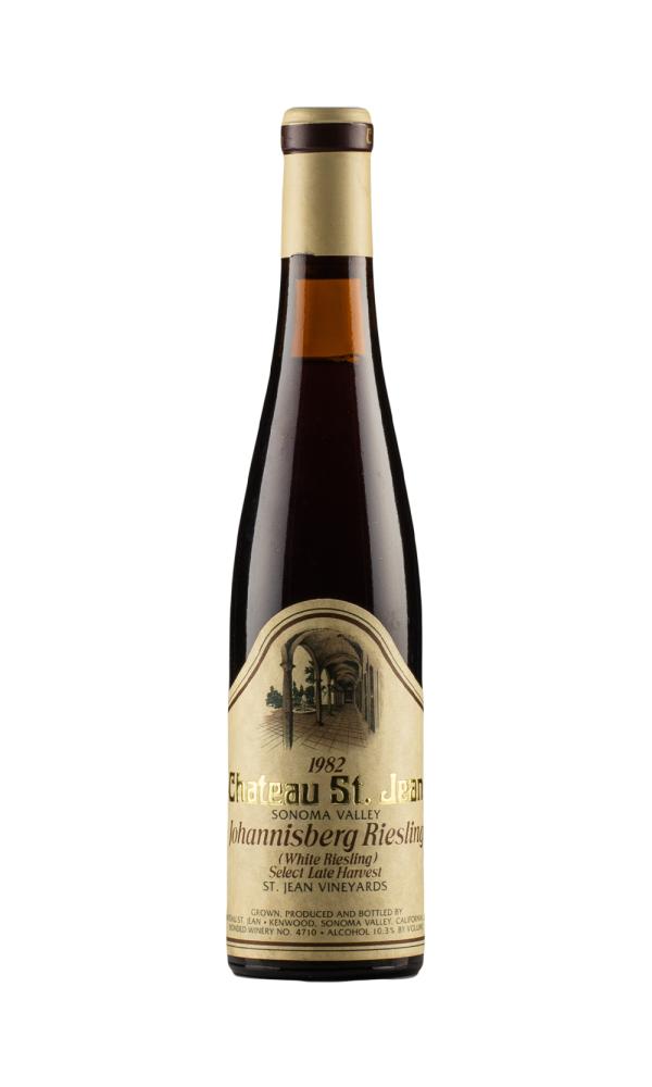 1982 | Chateau St Jean | Select Late Harvest Johannisberg Riesling (Half Bottle) at CaskCartel.com