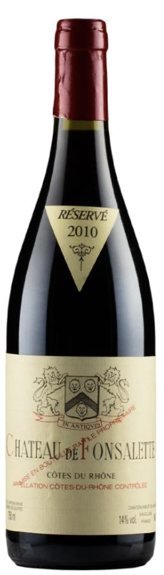 2010 | Château Rayas | Chateau de Fonsalette Cotes du Rhone Reserve at CaskCartel.com