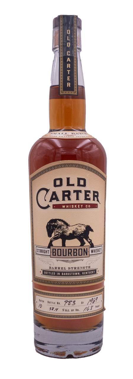 Old Carter Straight Bourbon Whiskey Batch #10 | 750ML at CaskCartel.com