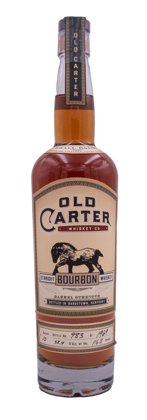 Old Carter Straight Bourbon Whiskey Batch #10 | 750ML at CaskCartel.com