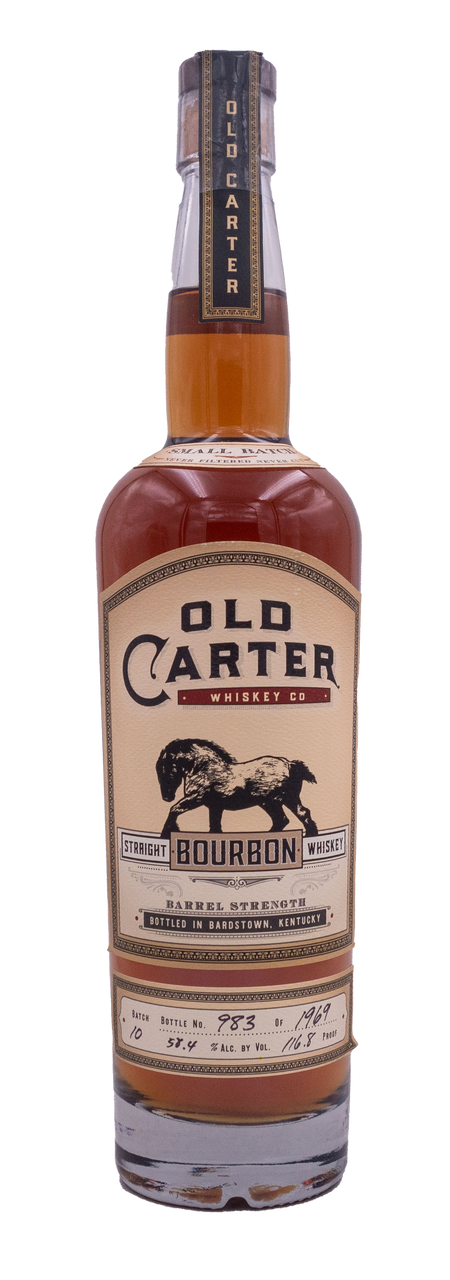 Old Carter Straight Bourbon Whiskey Batch #10