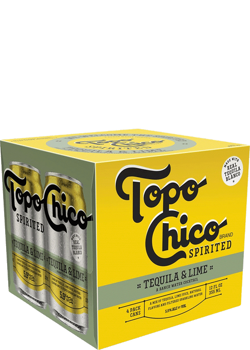 Topo Chico Tequila & Lime Cocktail | 4x355ML at CaskCartel.com
