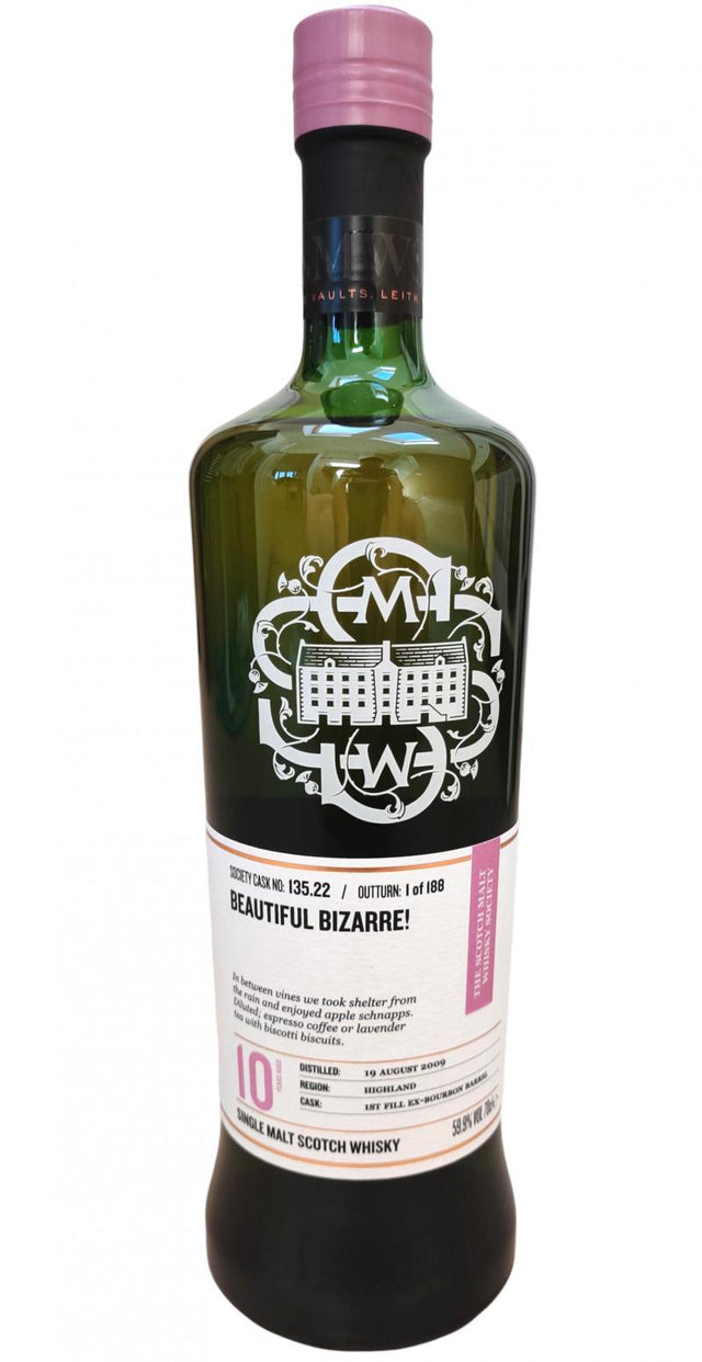 Loch Lomond 2009 SMWS 135.22 Beautiful bizarre! 10 Year Old (2020) Release (Cask #135.22) Scotch Whisky | 700ML at CaskCartel.com