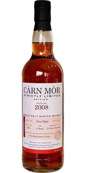 Glen Elgin 2008 MMcK Càrn Mòr - Strictly Limited Edition 11 Year Old (2020) Release Scotch Whisky | 700ML at CaskCartel.com