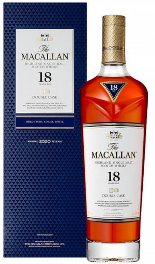 Macallan 18 Year Old Double Cask (2021 Release) Scotch Whisky | 700ML