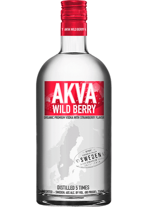 Akva Wild Berry Swedish Vodka at CaskCartel.com