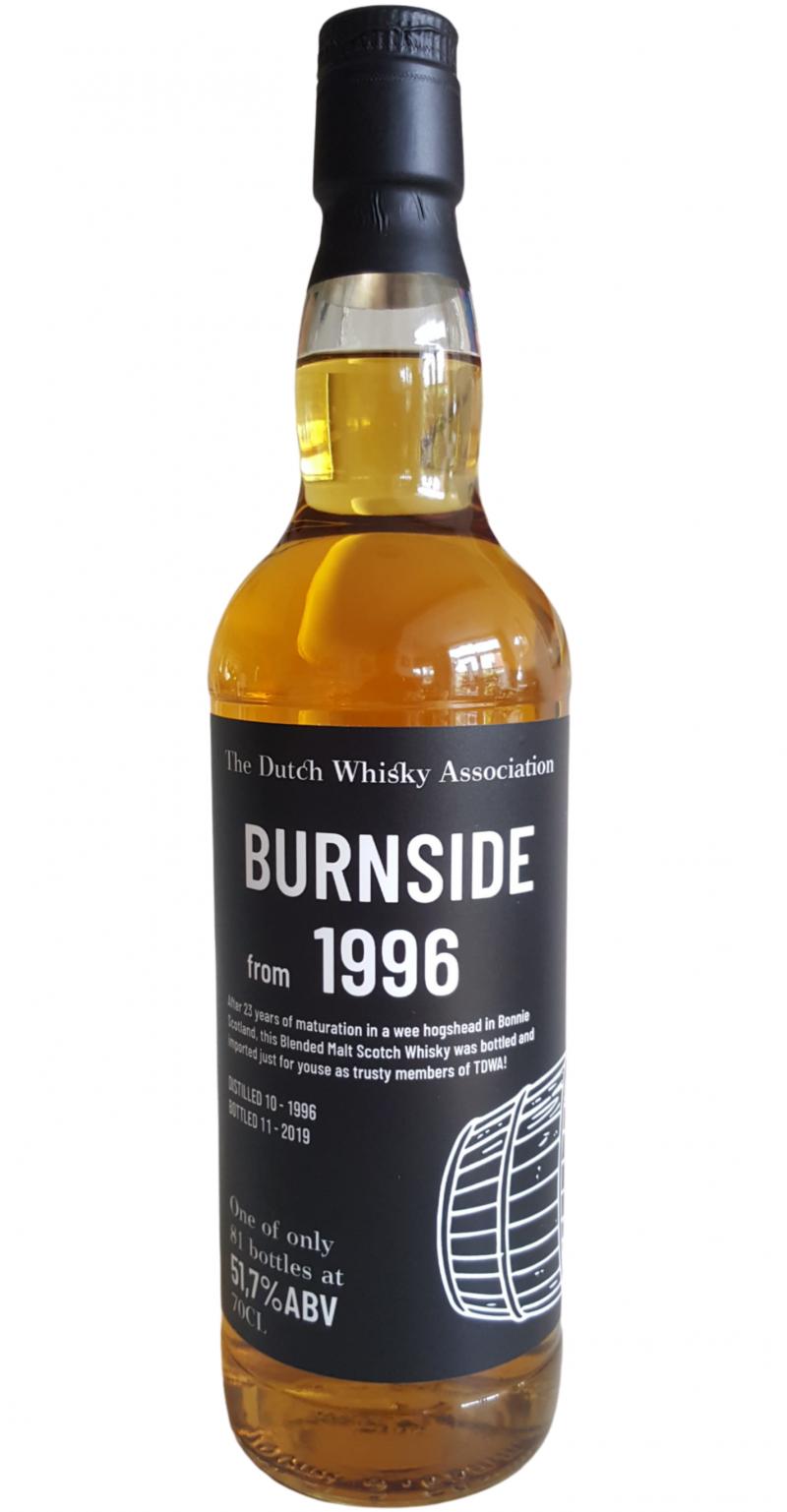 ROUGE&BLUE” BURNSIDE 1996-2020 AGED 23年 BUY] Burnside 1996 BI The Dutch Whisky Association 23 Year Old