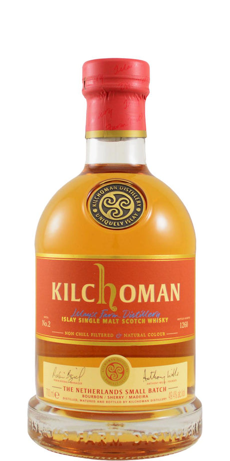 Kilchoman The Netherlands Small Batch Release No. 2 (2020) Release Scotch Whisky | 700ML at CaskCartel.com