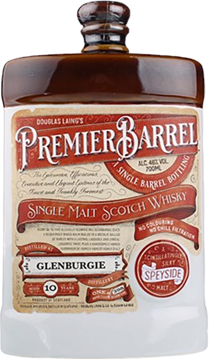 Glenburgie (Douglas Laing) Premier Barrel Selection 10 Year Old 2019 Release Single Malt Scotch Whisky | 700ML at CaskCartel.com