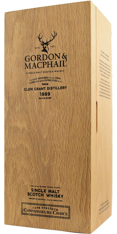 Glen Grant 1989 (Gordon & MacPhail) Connoisseurs Choice - Cask Strength (Cask #25872) 30 Year Old 2019 Release Single Malt Scotch Whisky | 700ML at CaskCartel.com