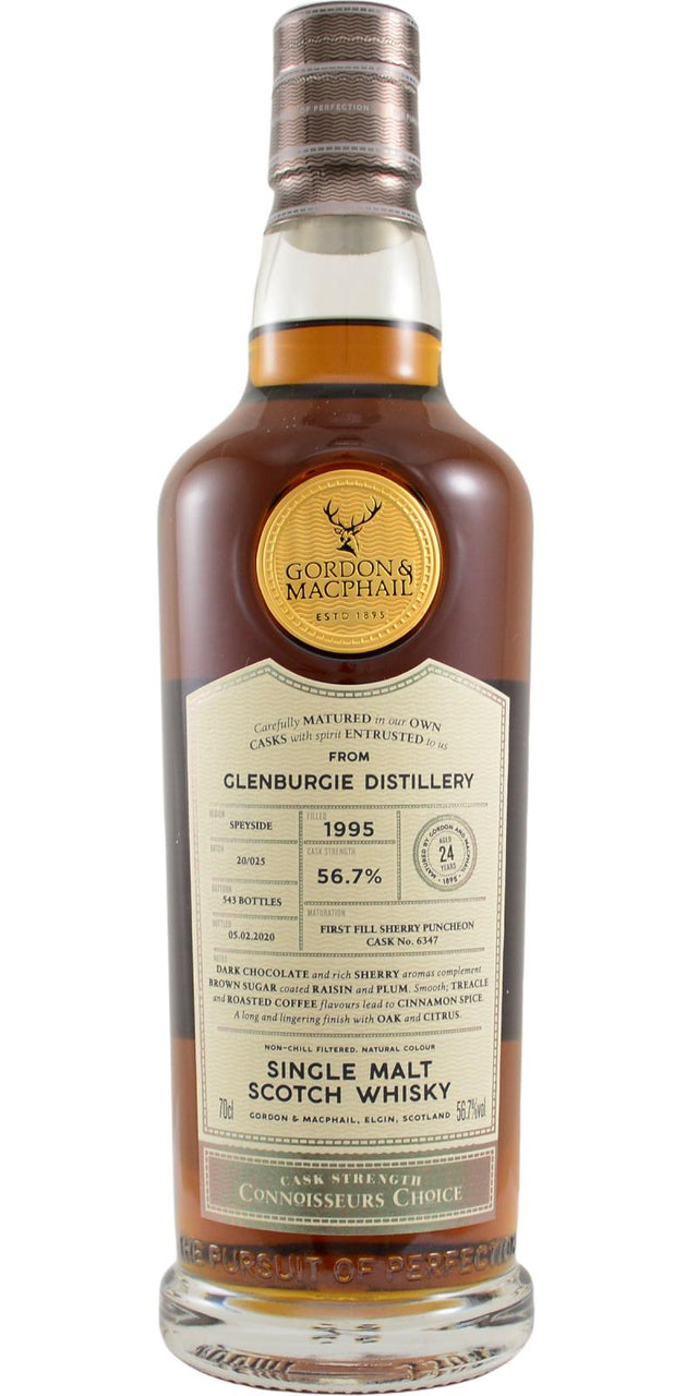 Glenburgie Connoisseurs Choice Single Sherry Cask 1995 26 Year Old Whisky | 700ML at CaskCartel.com