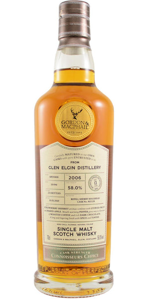 Glen Elgin 2006 GM Connoisseurs Choice - Cask Strength 13 Year Old (2020) Release (Cask #802128) Scotch Whisky | 700ML at CaskCartel.com