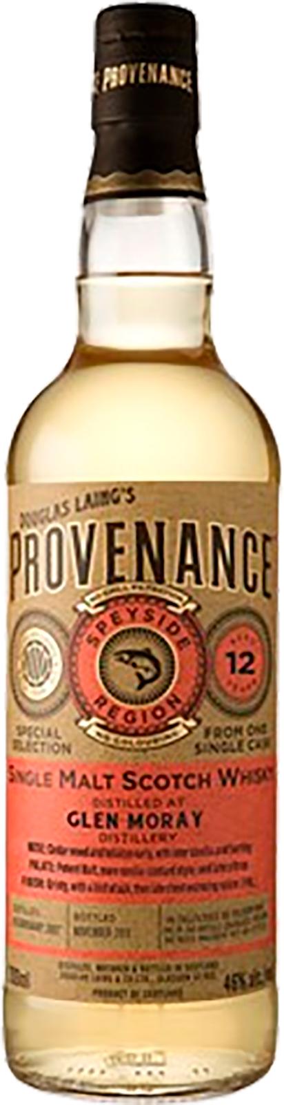 Glen Moray 2007 DL Provenance (Cask #DL 13735) 12 Year Old 2019 Release Single Malt Scotch Whisky | 700ML at CaskCartel.com