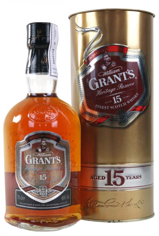 William Grant's Heritage Reserve 15 Year Old Scotch Whisky | 700ML