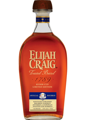 Elijah Craig Toasted Barrel Ryder Cup Bourbon Whiskey at CaskCartel.com