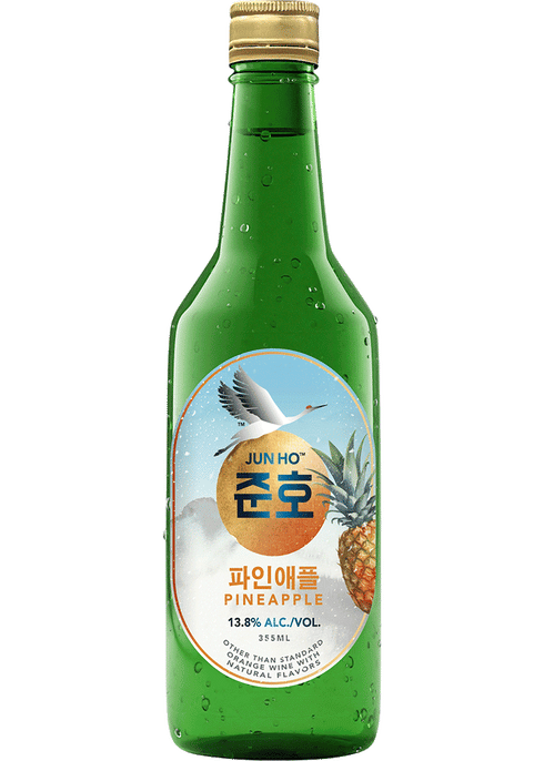 Jun Ho Pineapple Soju | 355ml at CaskCartel.com
