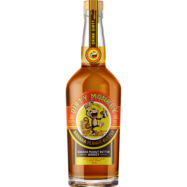 Dirty Monkey Banana Peanut Butter Whiskey at CaskCartel.com