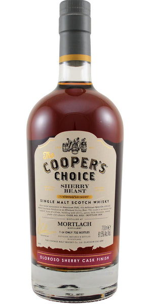 Mortlach Sherry Beast VM The Cooper's Choice (2020) Release (Cask #9355) Scotch Whisky | 700ML at CaskCartel.com
