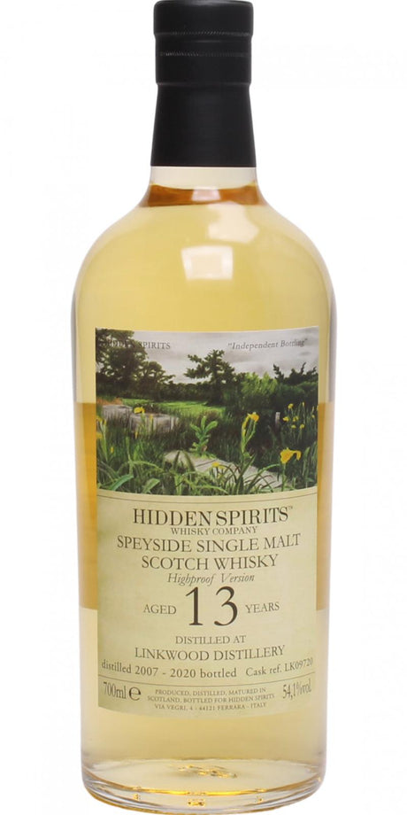 Linkwood 2007 HiSp Highproof 13 Year Old (2020) Release (Cask #LK09720) Scotch Whisky | 700ML at CaskCartel.com