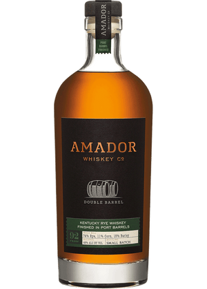 Amador Double Barrel Kentucky Rye Whiskey at CaskCartel.com