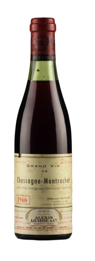 1966 | Alexis Lichine | Groffinet Chassagne Montrachet Rouge (Half Bottle)