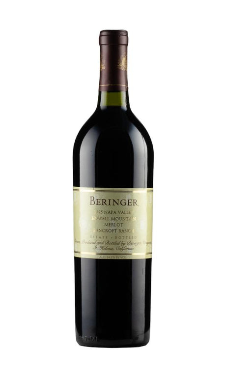 1995 | Beringer | Bancroft Ranch Merlot at CaskCartel.com