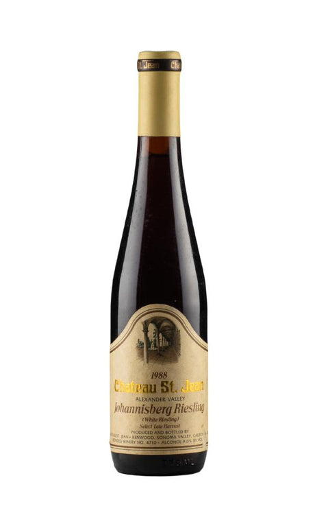 1988 | Chateau St Jean | Select Late Harvest Johannisberg Riesling (Half Bottle) at CaskCartel.com