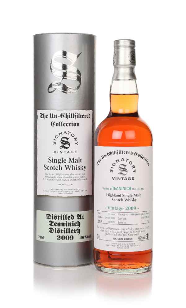 Teaninich 13 Year Old 2009 (casks 8 & 17 & 18 & 19) - Un-Chilfiltered Collection (Signatory) | 700ML at CaskCartel.com