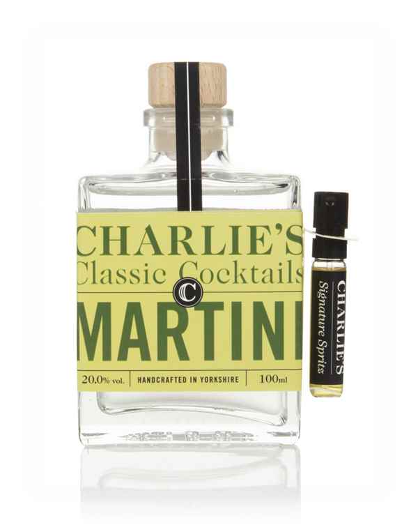 Charlie's Classic Cocktails Gin Martini | 100ML at CaskCartel.com