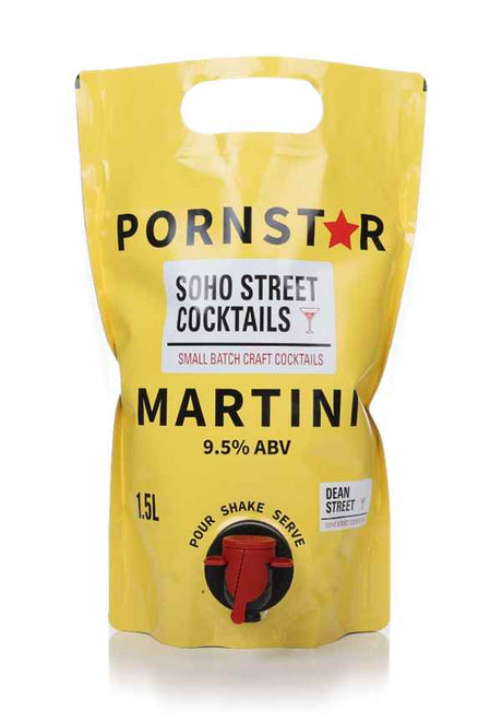 Soho Street Cocktails Passion Star Martini Pouch | 1.5L at CaskCartel.com